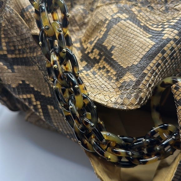 Bottega Veneta Limited Edition Python Cocker hobo intrecciato bag - Picture 11 of 14